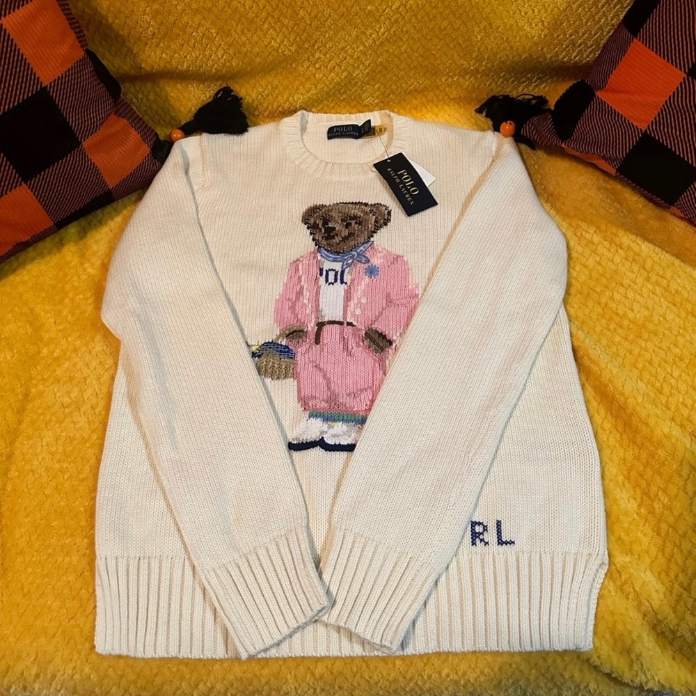 Polo bear sweater
